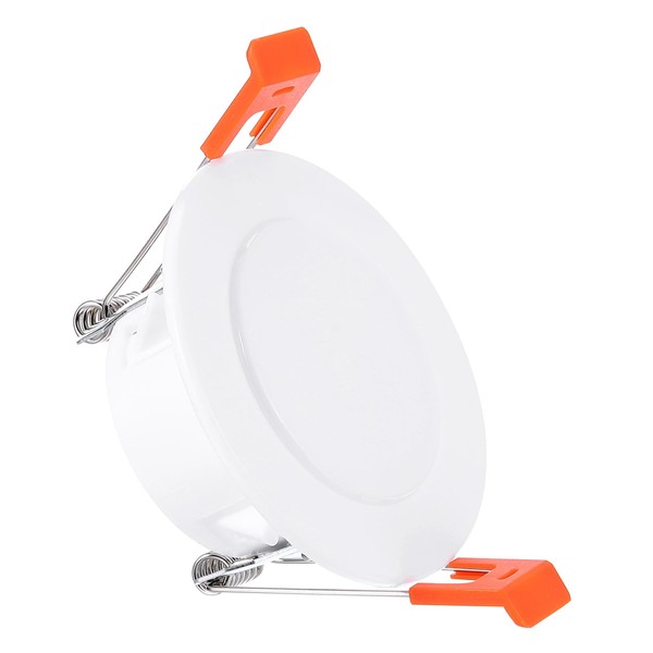 PATIKIL 3.1" Spring Ceiling Cover Plate, Recessed Light Trim Wall