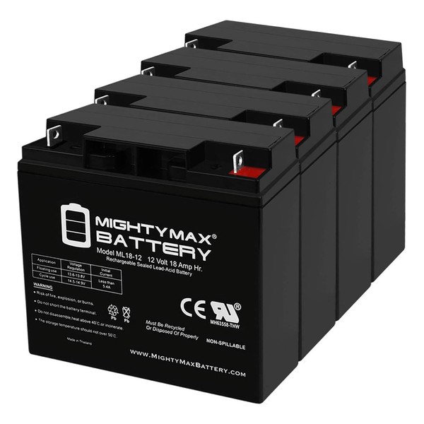 Mighty Max Battery 12V 18AH SLA Battery Replacement for APC