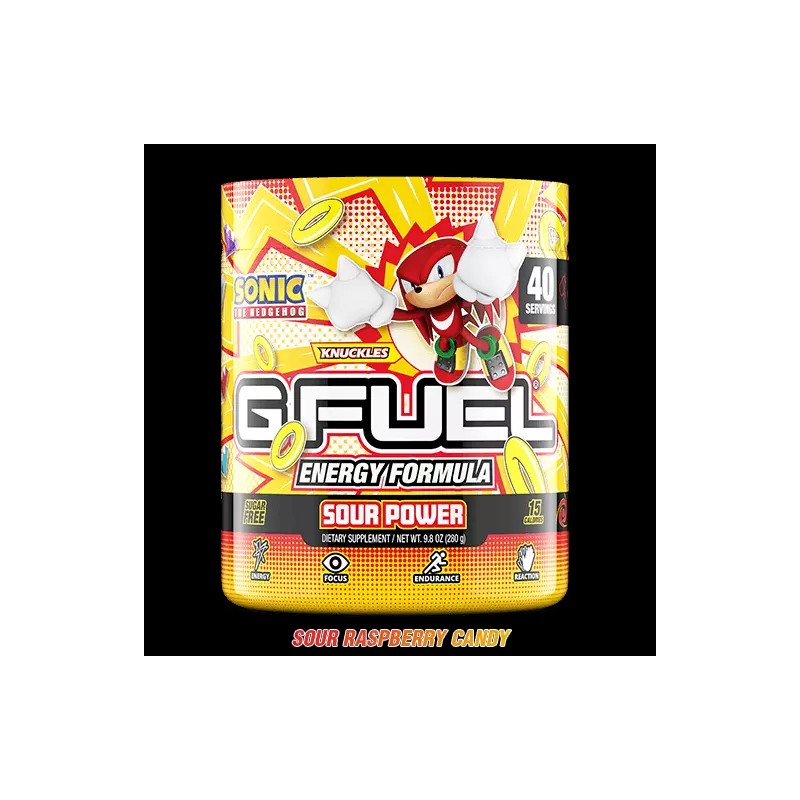 Gamma Labs G Fuel Knuckles Sour Power GFuel 40 Servings