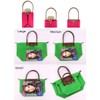Blostirno Women’s Foldable Tote Bag/Hand Bag, Nylon, Waterproof, Large Capacity,