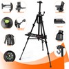 Adjustable Artist Easel - 19.69" to 61.8", Portable Folding Tabletop