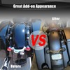 Goldfire Motorcycle Docking Hardware Covers Kit Detachable Magnet Docking Point