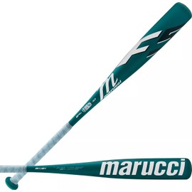 MARUCCI F5 SL -10, 4TH GEN USSSA Senior League 2 3/4" Barrel Baseball BAT, (-5, -8, and -10), 30" / 20 oz, Green/White