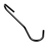 ESFUN 12 Pack Heavy Duty S Hooks, Black Pot Rack