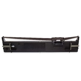 vhbw Ink Ribbon Nylon Ribbon Ink Ribbon Compatible with Dot Matrix Printer Epson LQ-680, LQ-680K, LQ-690, LQ-690K, LQ680, LQ680K-II, LQ690 Replacement for C13S015610, S015610