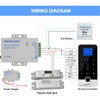AccessShield Waterproof Smart Home Security Systems Fingerprint,Password,Tuya Remote Unlock,IC Keychain