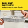 Glad Medium Trash Bags, 8 Gallon, Lemon Fresh Bleach Garbage