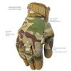 Full Finger Touch Screen Contact Gloves Hard Knuckle Cycling Biking