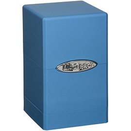Ultra Pro Light Blue Satin Tower Deck Boxes