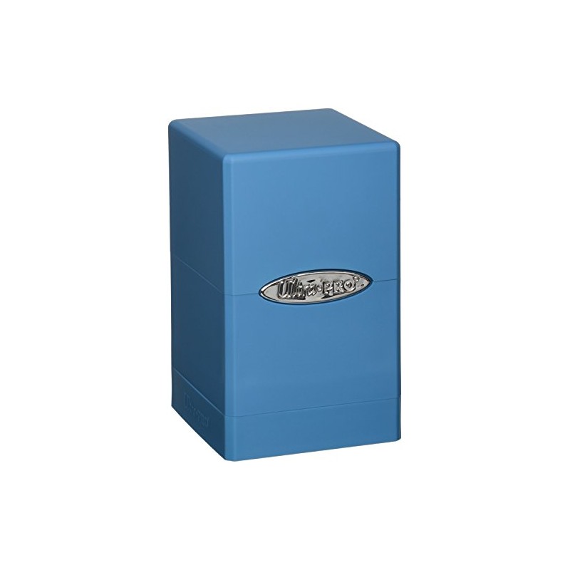 Ultra Pro Light Blue Satin Tower Deck Boxes