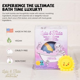 Great Pretenders Galaxy Glitter Bath Bomb, 5.5oz