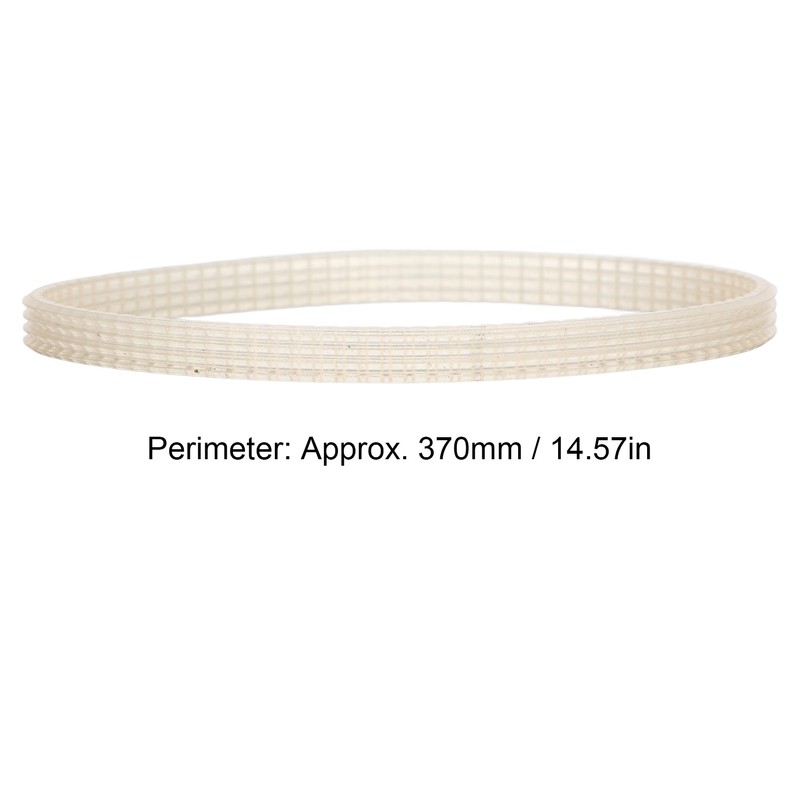 Lathe Belt Transparent Polyurethane Transmission Accessory Replacement Part for MX‑400