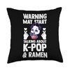 warning may start talking about k-pop & ramen South Korea