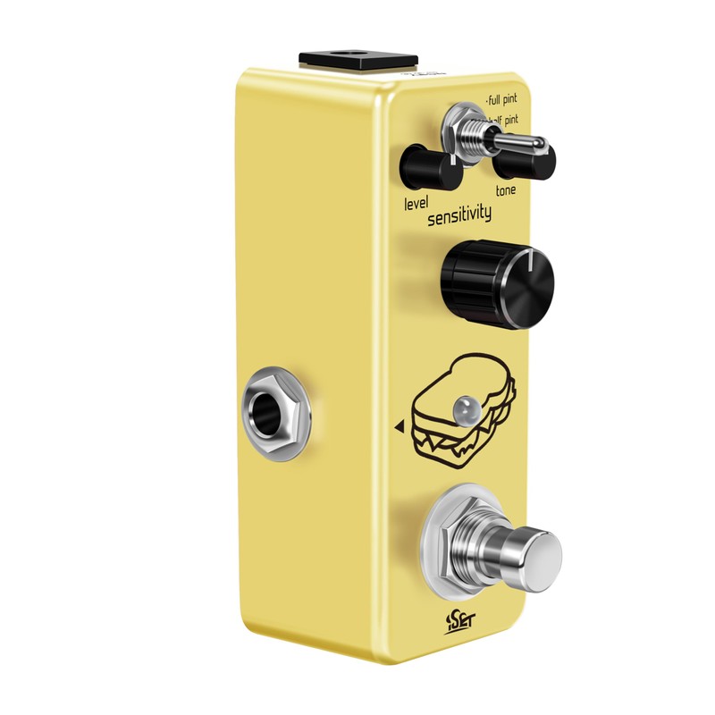 ISET Sandwich Compressor Guitar Pedal Comp for Electric Guitar Bass