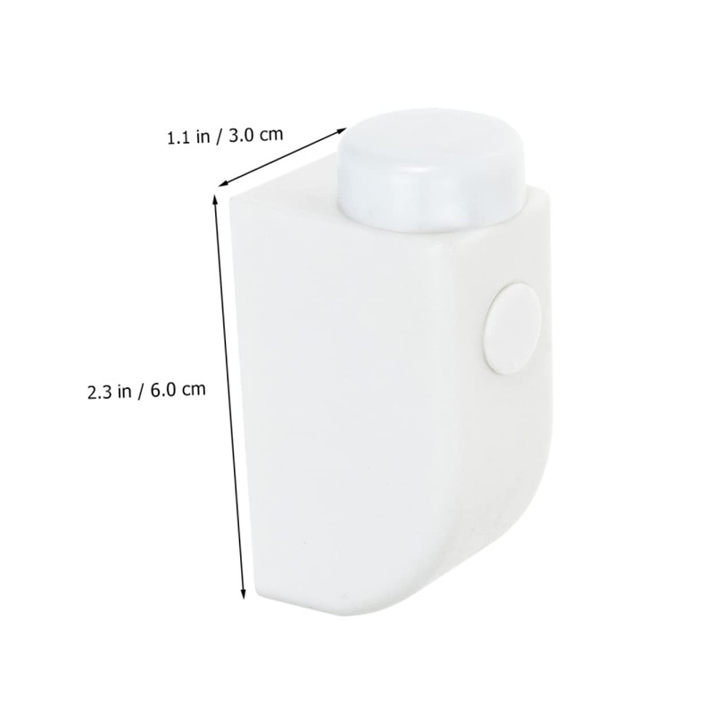 COHEALI 4Pcs Window Safety Latch Security Lock for Sliding Doors