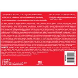 STAR BRITE Teak Sealer - Durable, One Coat Coverage for All Fine Woods - Clear - 32 OZ (096832)