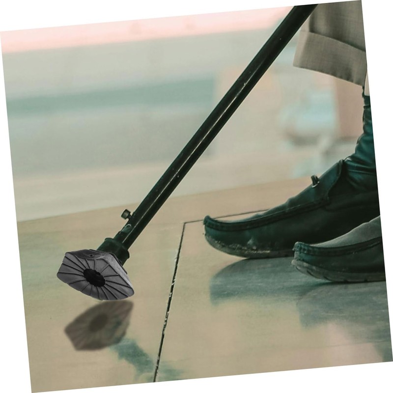 KICHOUSE Trekking Poles Tip Protectors 6pcs Rubber Cane Tips for