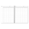 BookFactory 13 Column Log Book/Columnar Logbook/Notebook (13 Thirteen) Columns Columnar