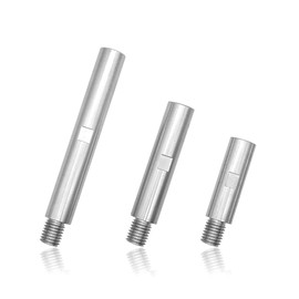 Aoyswuz 3 Pieces Angle Grinder Extension Connecting M14 Extension Connecting Rod 75/100/140 mm M14 Extension Shaft for Car Polishers, Car Care Accessories