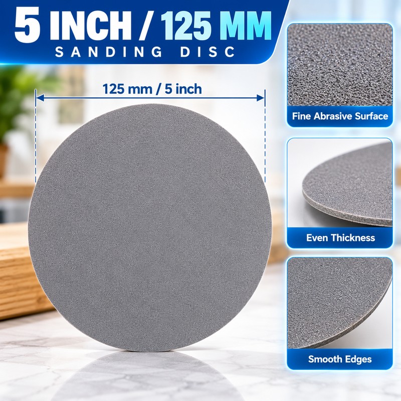 5 Inch Wet Dry Sanding Discs for Fine Finishing –