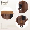 Packool Leather Multitool Sheath, EDC Tool Belt Pouch, Dark Brown