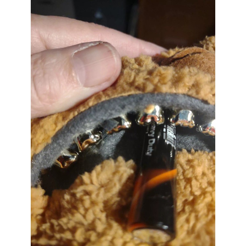 Spinmaster Fuggler Mr buttons gold teeth gold eyes HTF furry