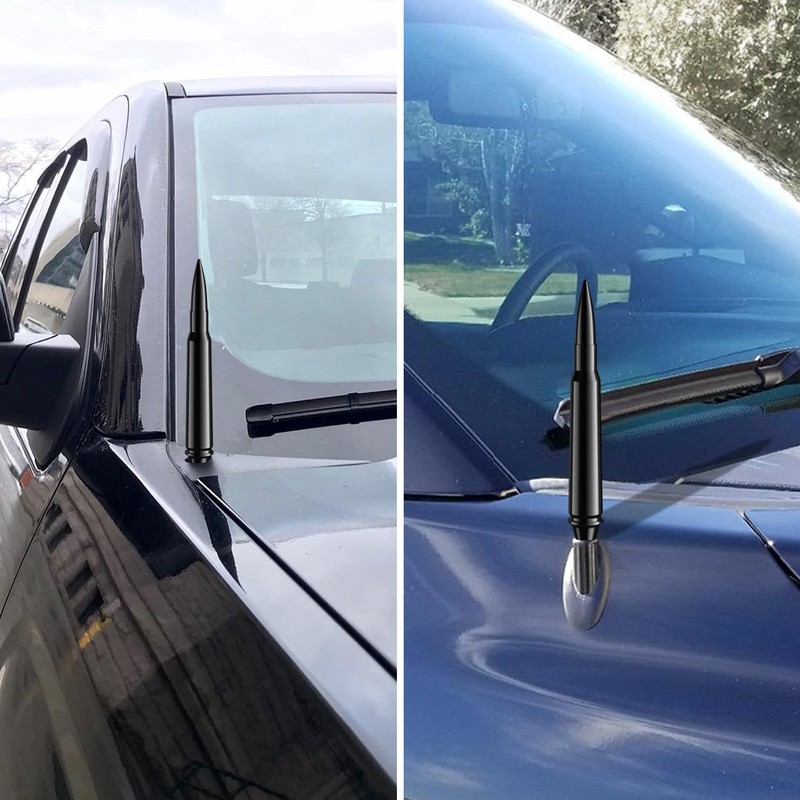 5.7" Blue Bullet Antenna Compatible with 2006-2010 Hummer H3 2009-2017