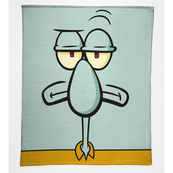 SpongeBob SquarePants Soft Cozy Fleece Throw Blanket, 50 x 60