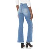 YMI Womens Jeans High-Rise Flare Jean with Frayed Hem -