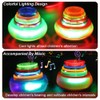 CJBIN Light Up Spinning Toy, 4 Pcs Light Up Spinning