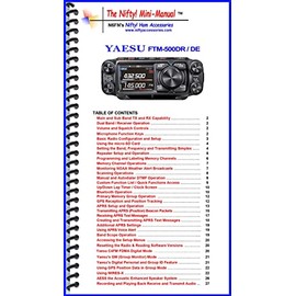 Yaesu FTM-500DR / DE Mini-Manual by Nifty Accessories