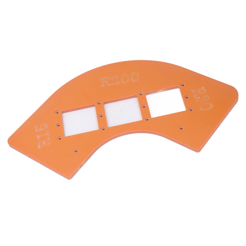 Radius Jig Router Template R15 R30 R100 R200 Woodworking Corner