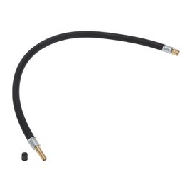 Hihaha Tire Inflator Extension Tube Air Pump Extend Hose Adapter Tire Valve for Car Motorcycle Bicycle Durable Rubber 19.69inch M8x0.8 7mm ID Black