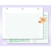 NextDayLabels - Employee Daily Attendance History Records, Letter Size Cards