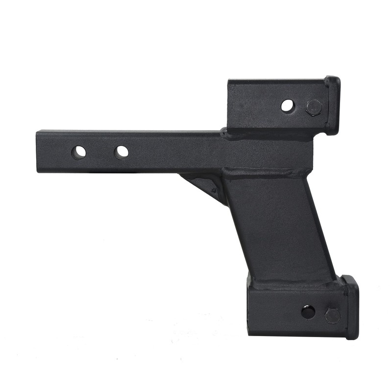 TOPTOW Trailer Hitch Extender Adapter with 2-inch & 8-inch Riser/Drop,