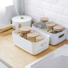 14 PCS Plastic Storage Bins and Small Storage Baskets for