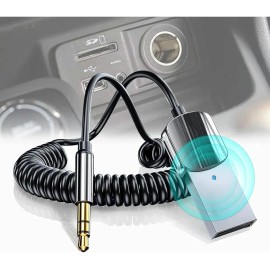 Recept Bluetoth HJDWQN 5.3 USB Auto Aux 3.5mm HD Llamadas