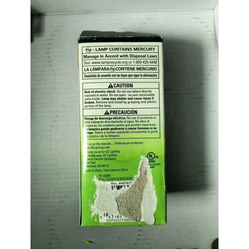 GE Energy Smart CFL 3 Way Cool White Bulb. 50/100/150