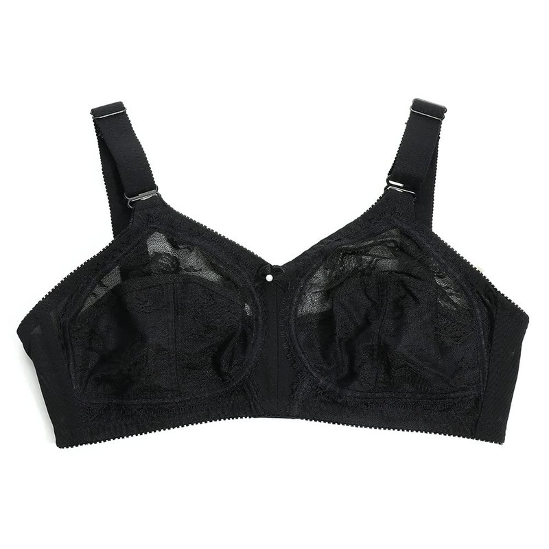 Ayigedu Women's Full Coverage Non Wired Non-Padded Minimizer Lace Plus