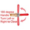House Mods HMP010 Full Port Brass 3/4" MNPT Water Heater