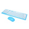 96 Key Wireless Keyboard Mouse Combo 10 Meters Transmission Fade