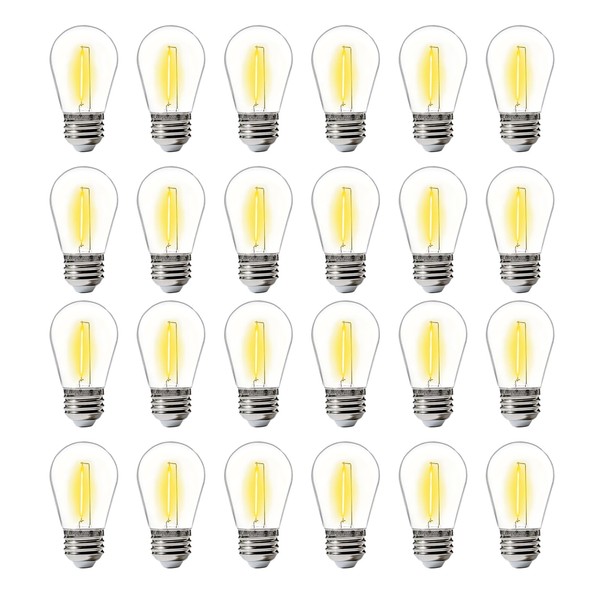 ALAMPEVER - Bombillas LED E26, bombillas de repuesto S14 para