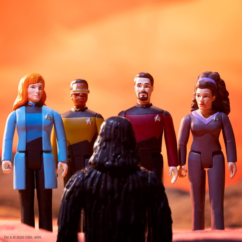 Star Trek Next GEN W2 Commander Riker Reaction FIG