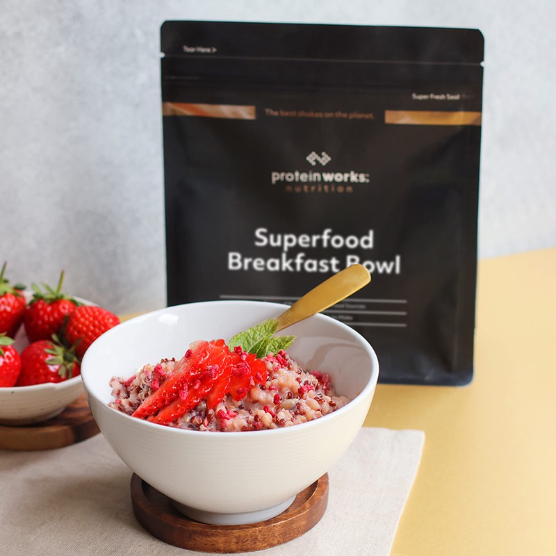 Protein Works Superfood Breakfast Bowl Apple & Cinnamon Protein Rich