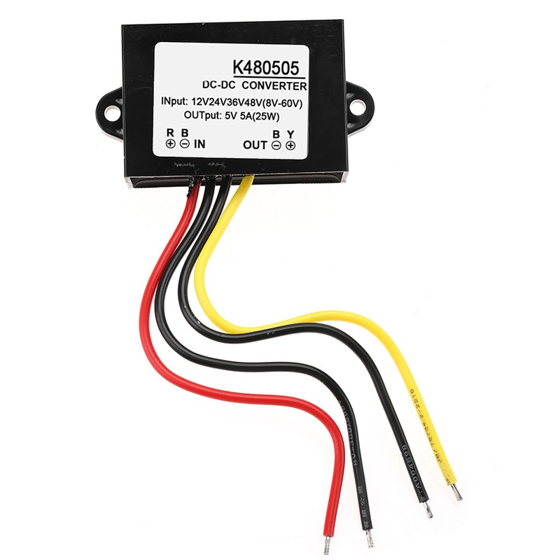 DC-DC 12V/24V/36V/48V to 5V 5A Buck Converter Step Down Power
