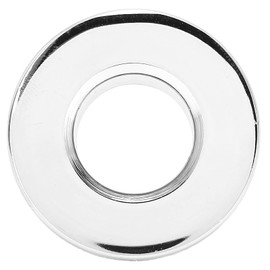 Anillo Embellecedor de Desbordamiento para Fregadero de Baño, Cubierta de Inserción de Orificio Redondo, anillos de desbordamiento para baño, cocina, lavabo, cubierta de desbordamiento (plata)