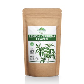 50 Bags Lemon Verbena Tea Dried Cut Leaves Herb (Aloysia citrodora) - 50 Count 1.5g Lemon Beebrush Loose Leaf Herbal Tea Bags te de verbena de limon