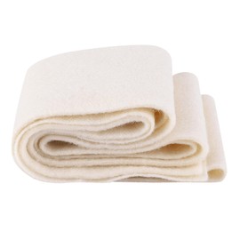 Dilwe Piano Pedal Felt Beige Wool Musical Instruments Repair Parts Wear-Resistant Accessory, Piano Muffler Felt Piano Mute Rail Felt Strip Piano Weak Sound Felt for Piano Accessory