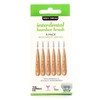 Humble Interdental Brush Bamboo Interdental Brushes Size 5-0.80 mm Green Pack of 4 (4 x 6 Pieces)