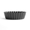 Vogue 12638 Non-Stick Deep Fluted Quiche Tin 3X10cm Carbon Steel
